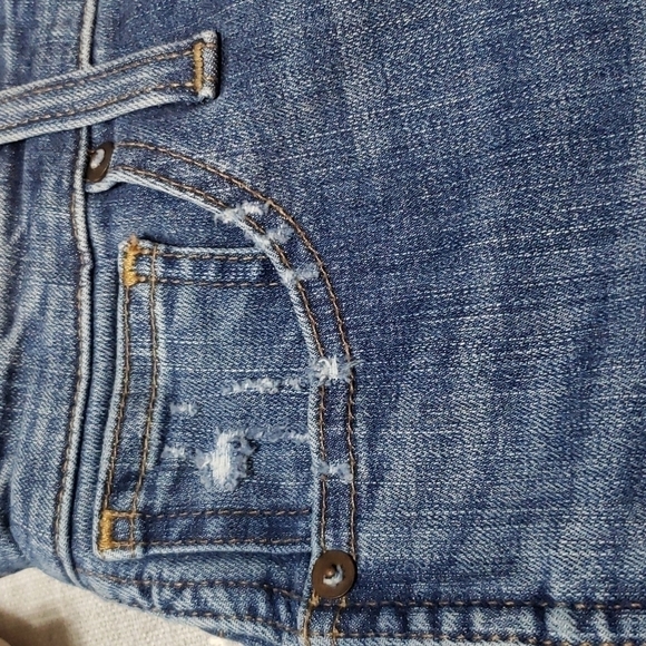 Madewell Curvy High-Rise Skinny Jeans: Drop Step-Hem,Size 24 - Picture 13 of 15